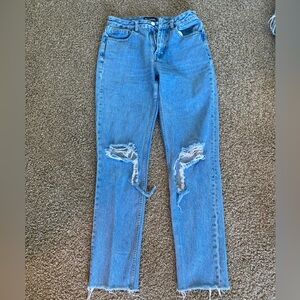 Kittenish straight leg jeans
